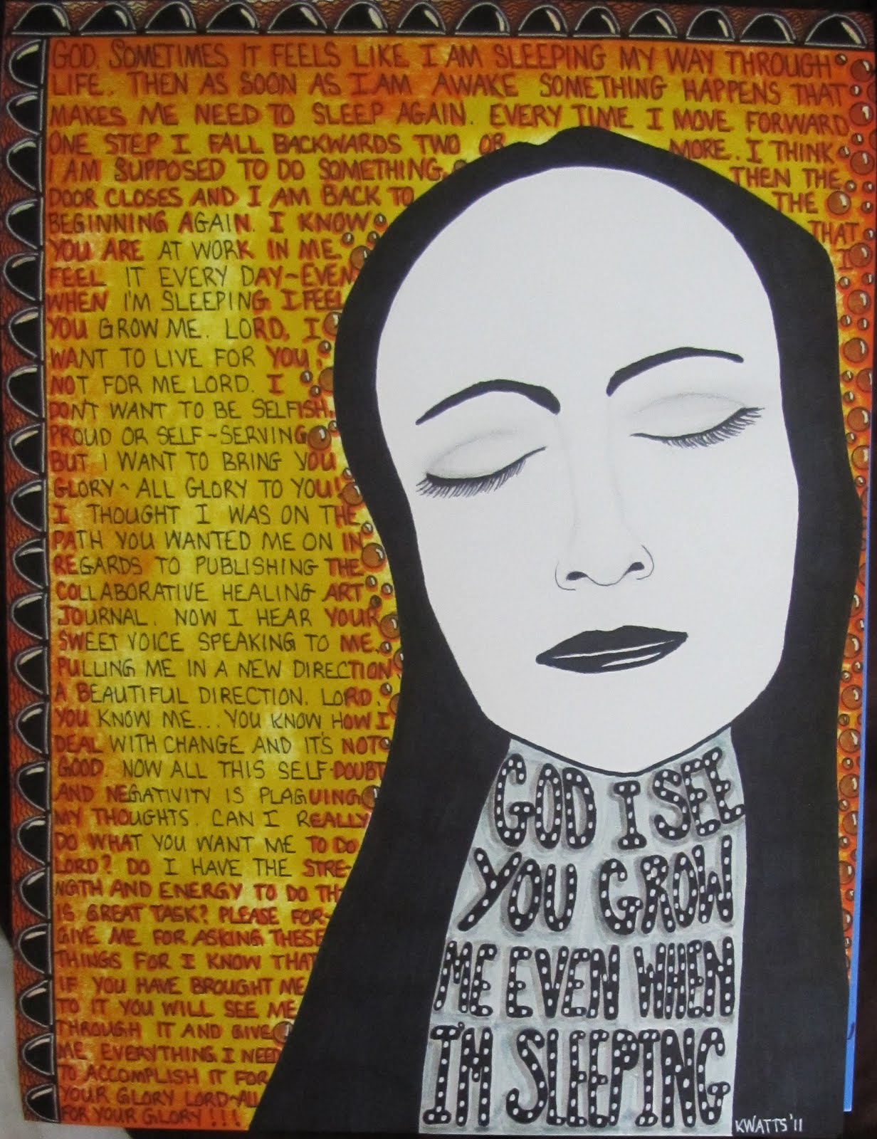 journalingn to god