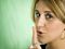 Woman saying shush