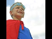 Boy smiling
