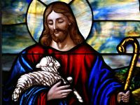 Jesus with a Lamb