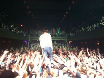 Matisyahu Crowd Surfing