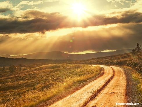 nature mountains road