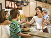 Back to School Continuing Education mother at home with kids