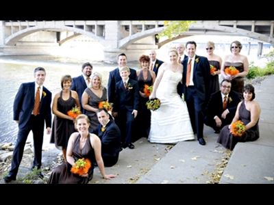 Meredith's wedding party