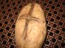 Cross on a potato