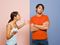 Arguing couple