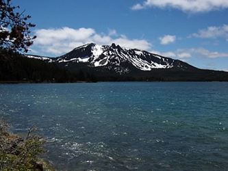 Mountain and Lake