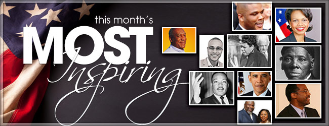 Most Inspiring, February, African American