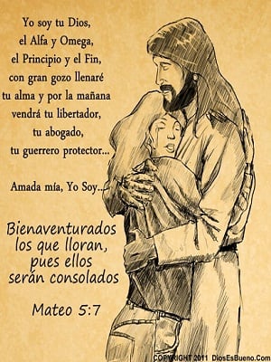 Un abrazo de Amor y Consuelo