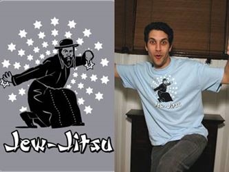 Jew-Jitsu Jewish tshirt