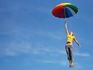 Joy quotes, woman lifted up to the sky