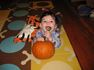 Halloween kid pumpkin
