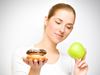 Choosing between donut and apple