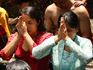 Hindu Women Praying and Meditating