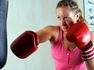 Woman boxer