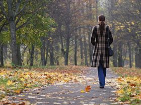 Woman walking