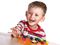 child enjoying free play