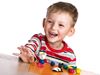 child enjoying free play
