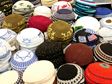Assorted kipas yarmulkes