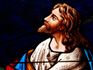 Jesus stained glass window