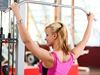Woman lifting weights