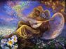 Angel playing a lute