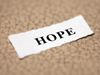 A hope sign