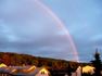 Rainbow in the sky