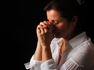 Praying woman
