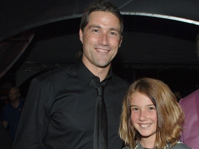 Matthew Fox with daughter Kyle