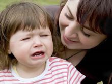 Empathy - Mom Comforts Child