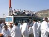 Hajj bus full of pilgrims