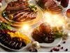 Holiday meal table