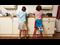 kids doing chores