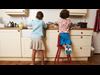 kids doing chores