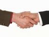 Businessmen shaking hands