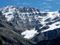 Mountains covered in snow