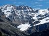 Mountains covered in snow