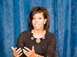 Michelle Obama making speech
