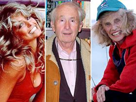 Farrah Fawcett, Frank McCourt, Eunice Kennedy Shriver