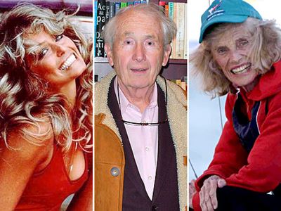 Farrah Fawcett, Frank McCourt, Eunice Kennedy Shriver