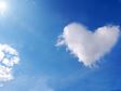 heart-shaped cloud
