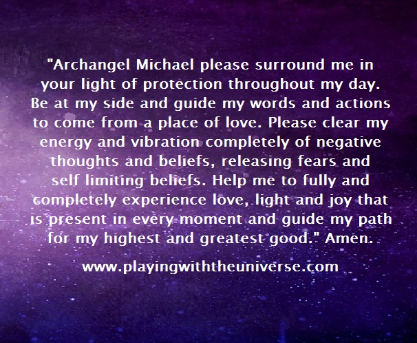 Prayer Of Protection With Archangel Michael Angel Guidance