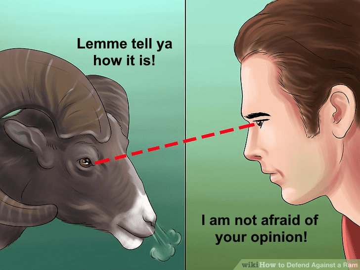 How To Argue With An Aries: A Visual Guide - Oh My Stars