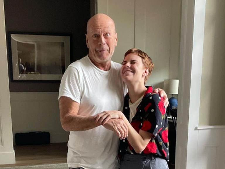 Bruce Willis Shares Embrace With Daughter Tallulah in Playful New ...