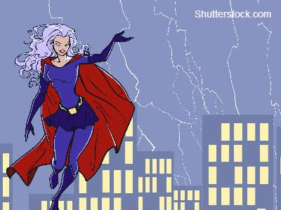 Woman Superhero Villian