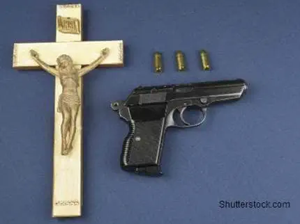 Cross and Gun