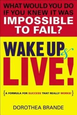 wake up and live book cover