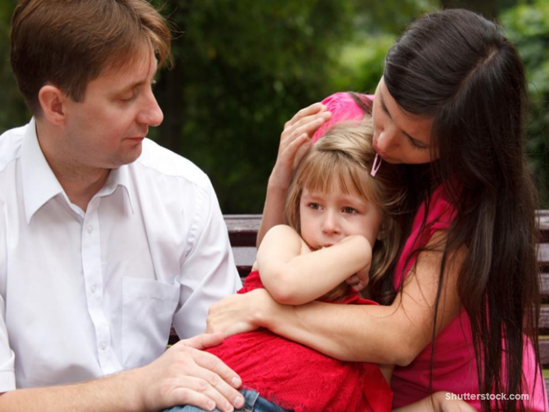 Child Upset with Parents