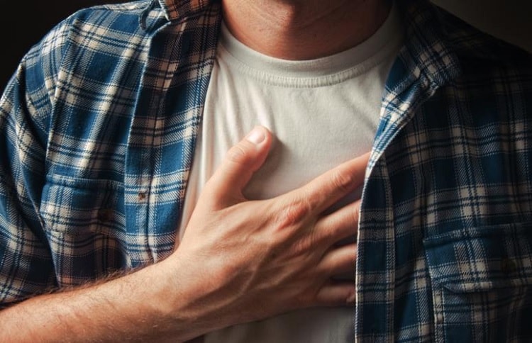Corazón calmado por la paz de Jesús.
